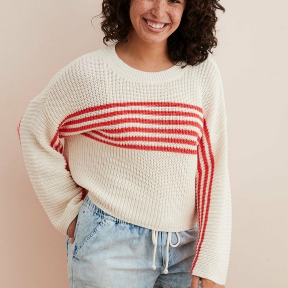 aerie Sweaters - Aerie striped oversize sweater M
